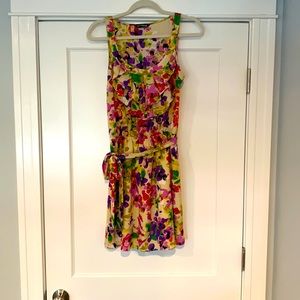 Floral print Express mini dress